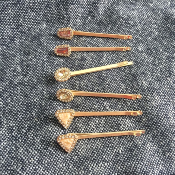 NEW Anthropologie Torra Bobby Pin Set - Picture 2 of 2